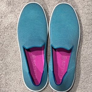 Rothy’s island blue sneakers. Store exclusive